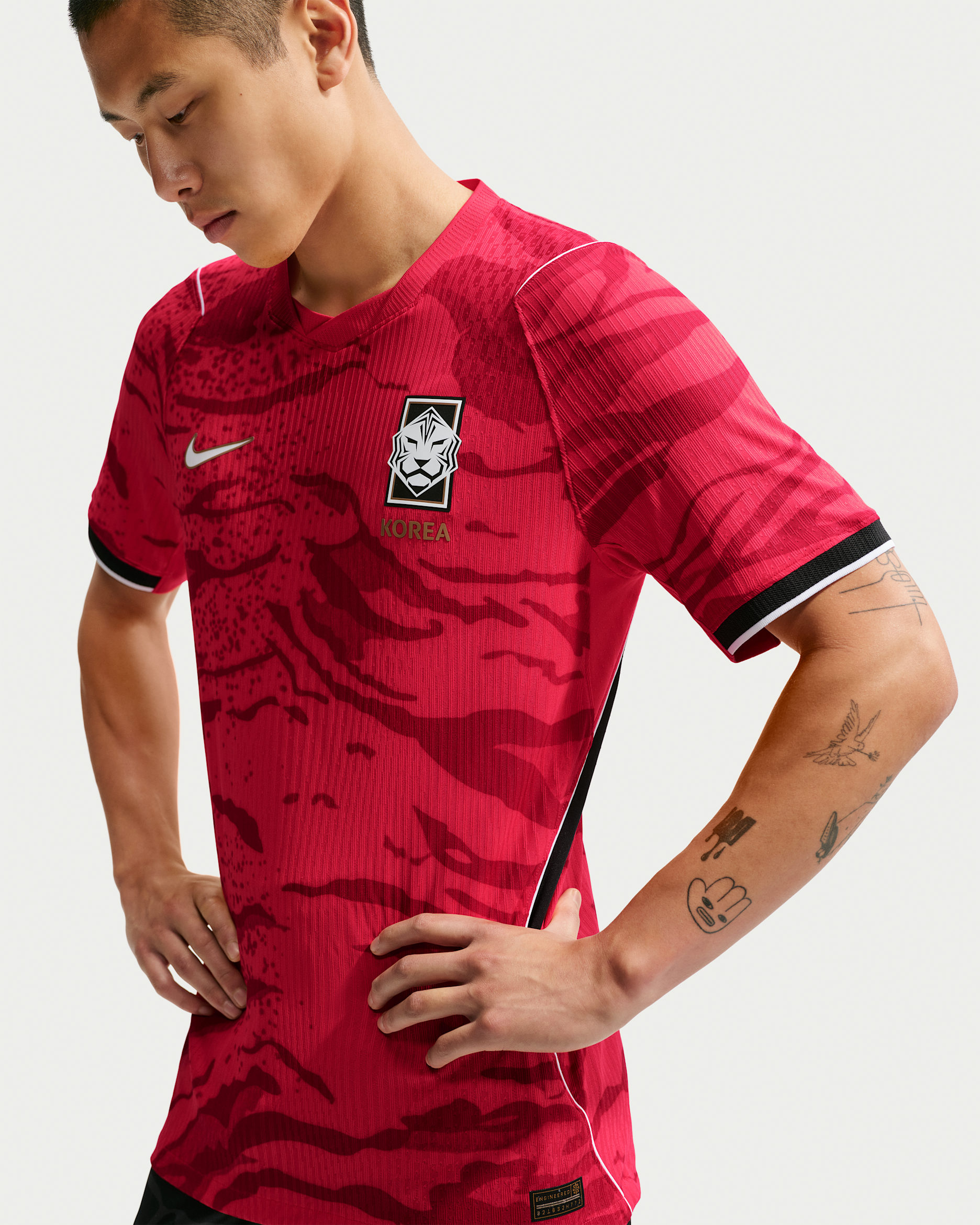 Korea 2026 Match Home Men's Nike Aero-FIT Soccer Authentic Jersey